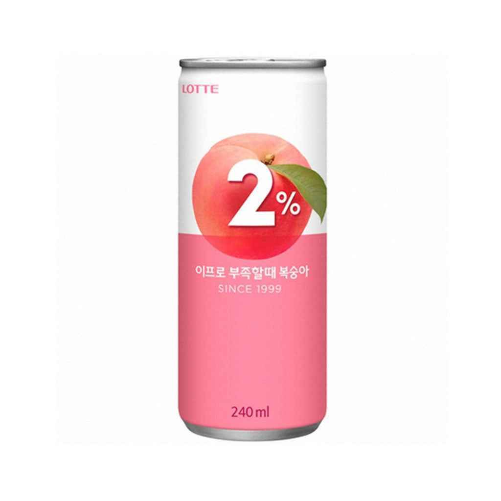 Lotte 2% Drink(Peach) 6EA 240ml